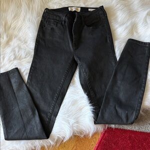 PacSun Women's Charcoal Skinny Jeans